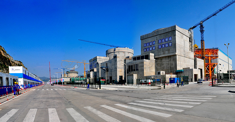 陽江核電廠建設現場